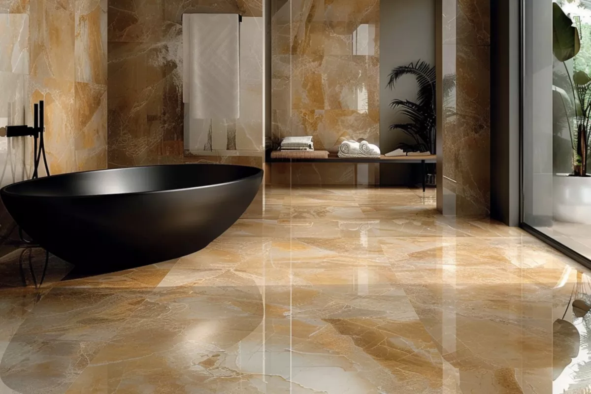 Carrelage salle de bain moderne